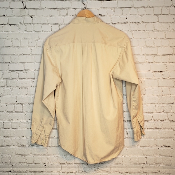 Gap Button down shirt tan S - Picture 2 of 3